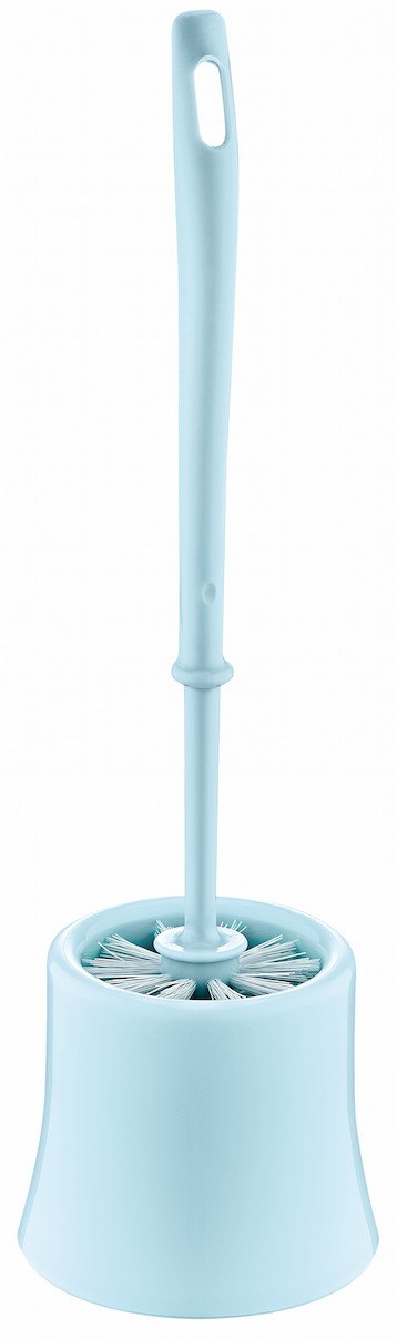 Suport din plastic+perie pentru WC Y-441