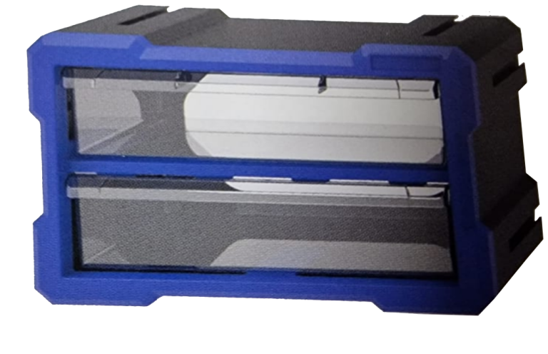 Cutie organizator suruburi capsulata cu 2 nivele (ASR-6012)