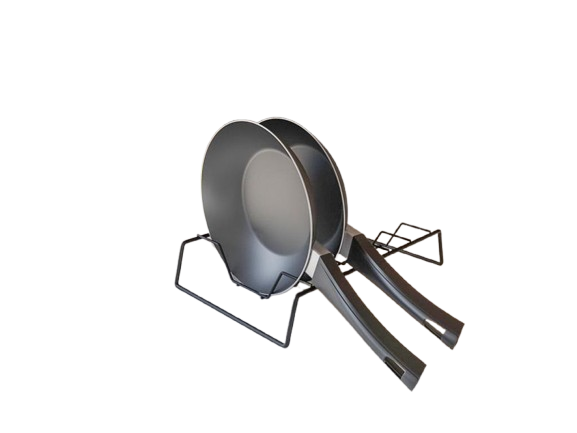 Suport din metal negru pentru farfurii (SM606-B)