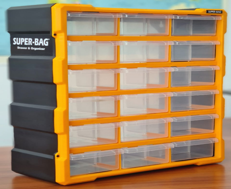 Cutie organizator suruburi cu 18 de locuri (ASR-6002)