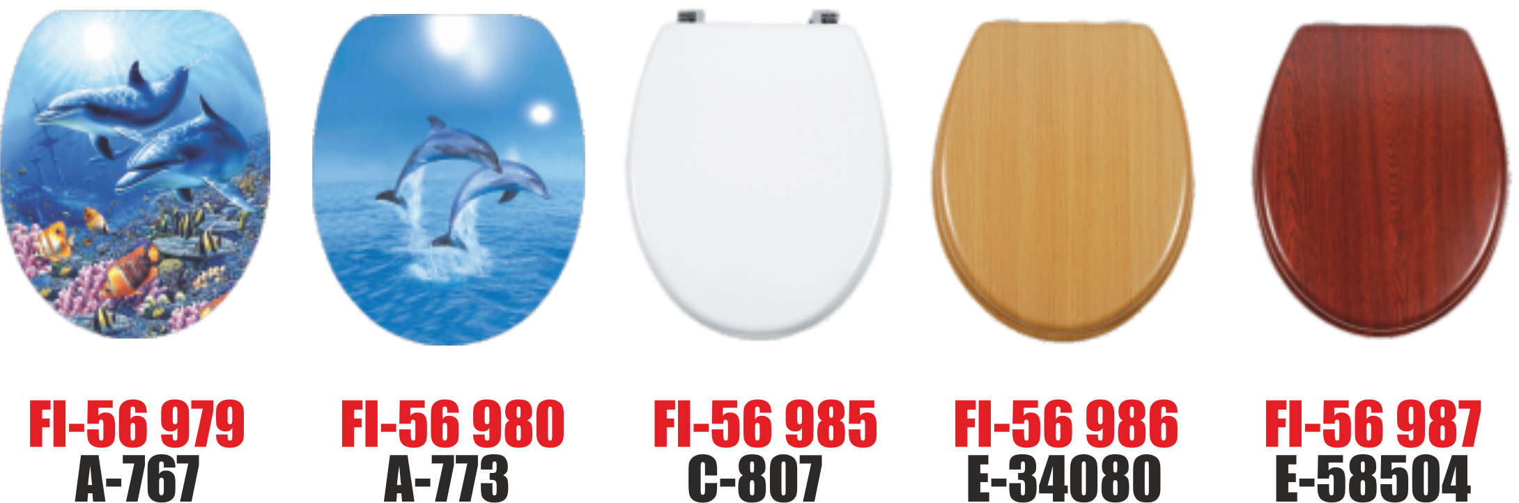 Capac pentru WC din MDF (C-807)