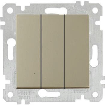 Intrerupator modular triplu titanium (RITA)