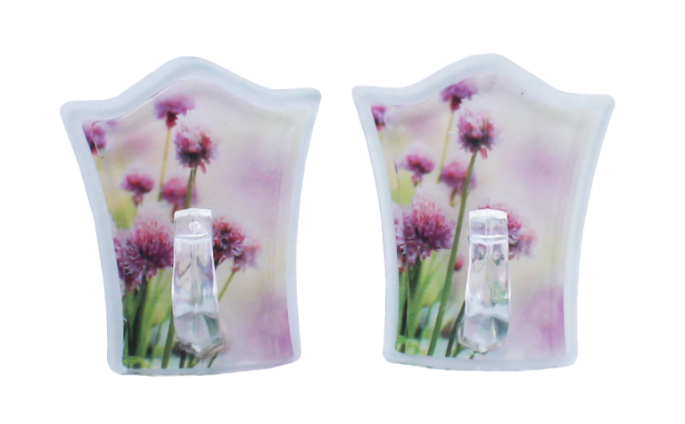 Cuier din plastic pentru baie 2 buc./set-(Y-173)