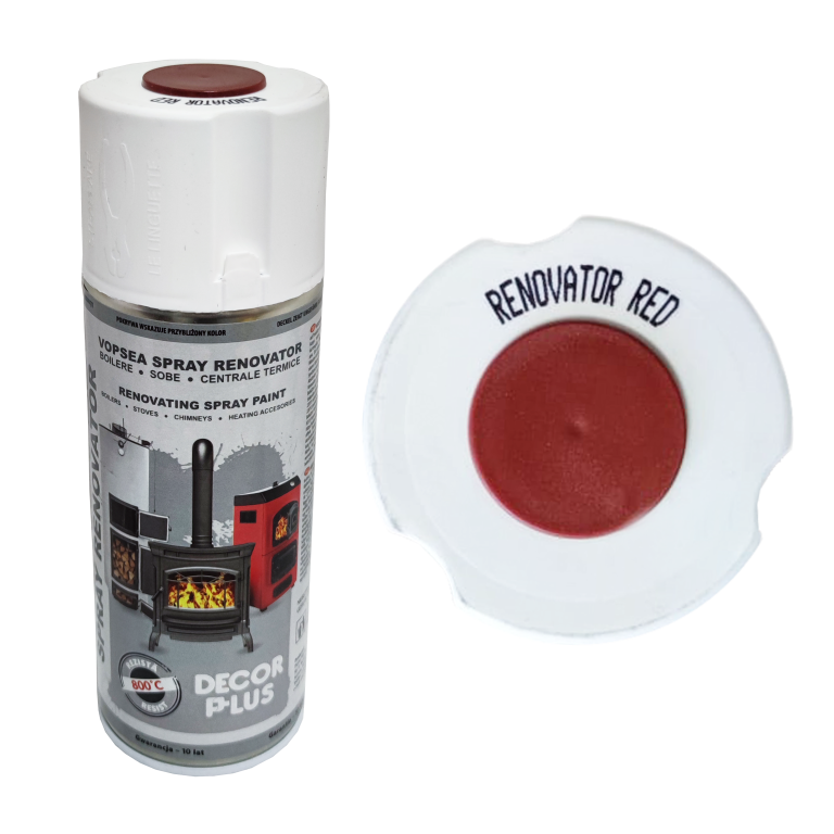 Spray pentru retus (boiler-centrala-soba) DECOR-ROSU