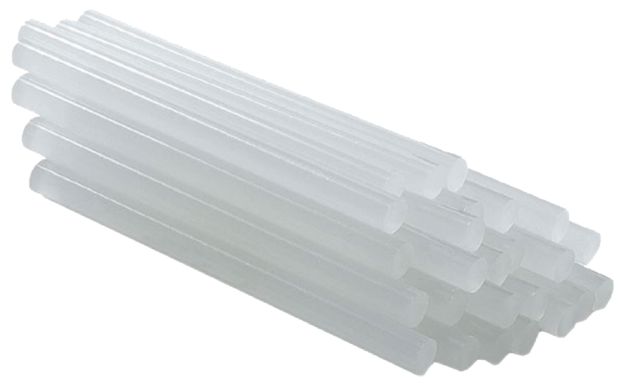Rezerve plastic pentru pistol lipit groasa (27CM x 1.1CM) 10buc./set