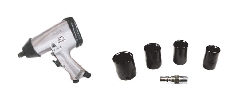 Pistol pneumatic pentru roti