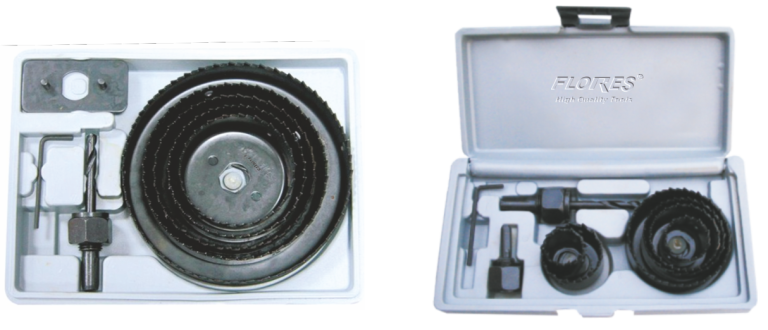 Set panze decupaj pentru rigips (16buc./set)