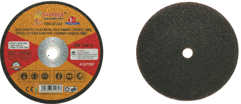 Disc pentru taiat metal (125MMx1.2MMx22.2MM)