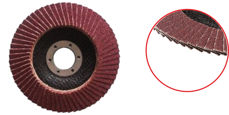 Disc lamelar cu smirghel de 115MM (P40)