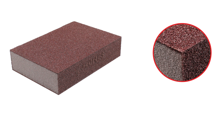 Burete cu smirghel de (25MMx70MMx100MM-P#40)