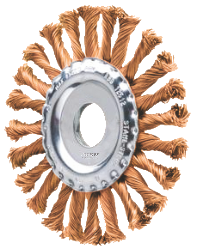 Perie circulara agresiva pentru polizor (125MM)