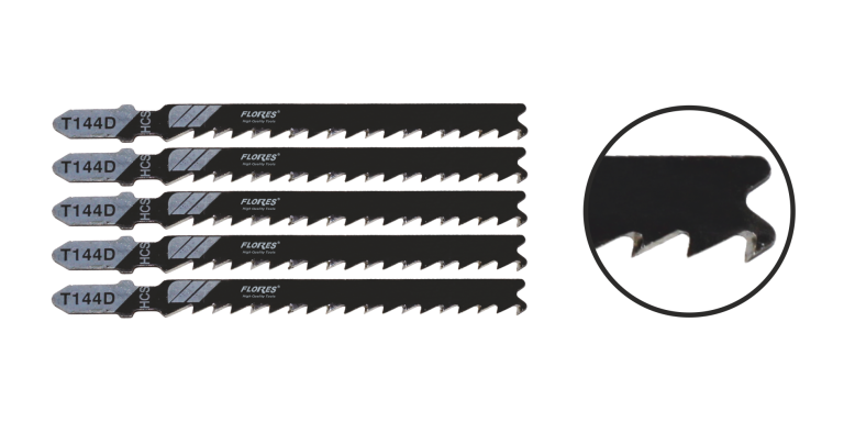 Panza decupaj pentru lemn Bossini T144D (5buc./set)