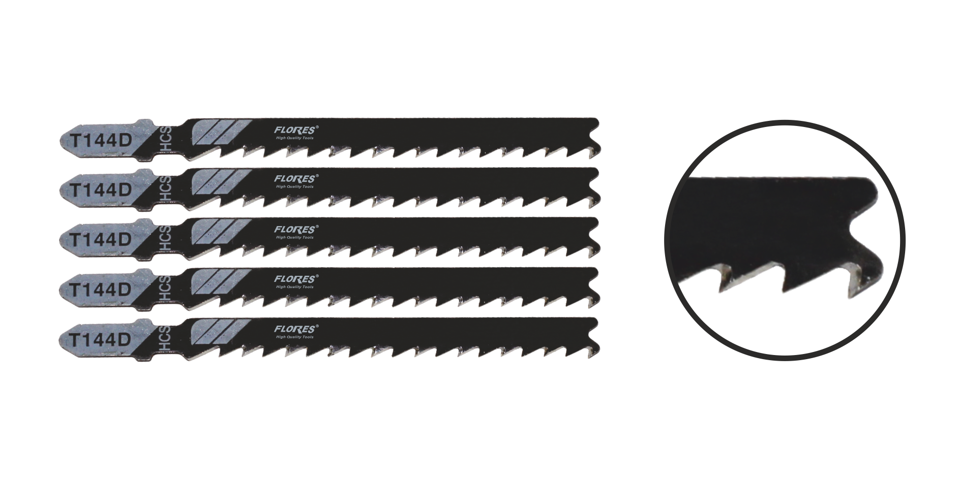 Panza decupaj pentru lemn Bossini T144D (5buc./set)