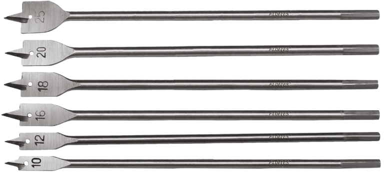 Freza pentru lemn (6buc./set x 300MM)