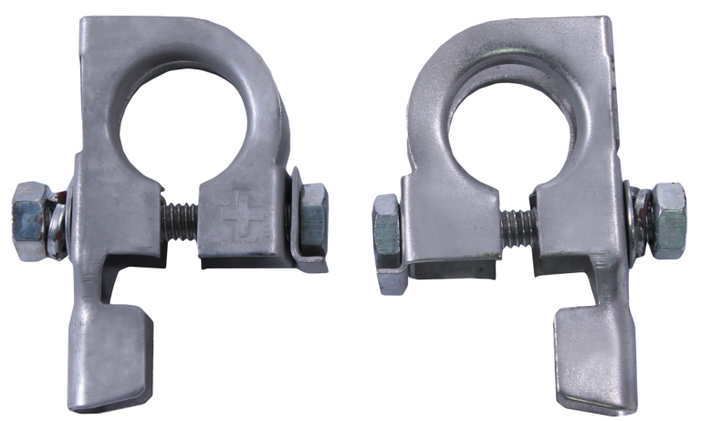 Borne metalice pentru baterie (2buc.set)