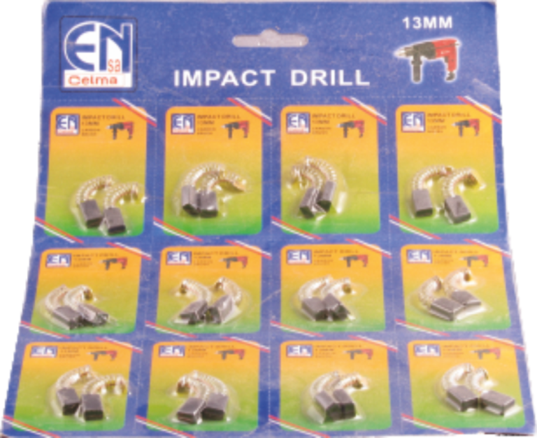 Set carbuni pentru bormasina de 13MM-12buc./set