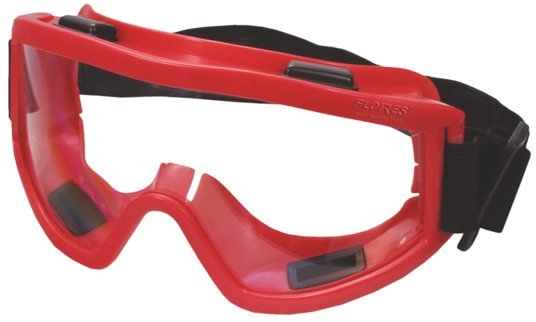 Ochelari protectie siliconati rosii