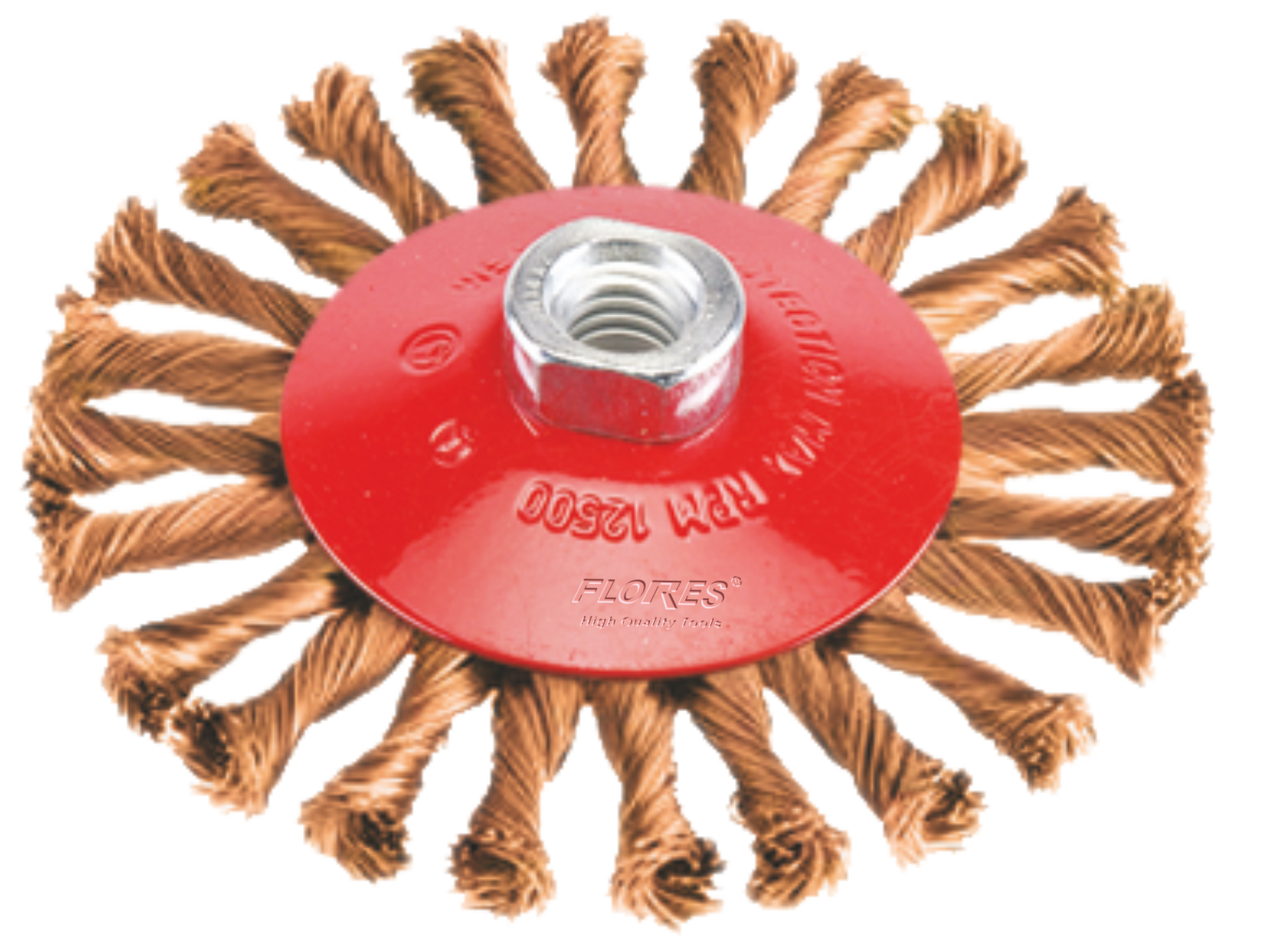 Perie sarma conica agresiva (115MM)