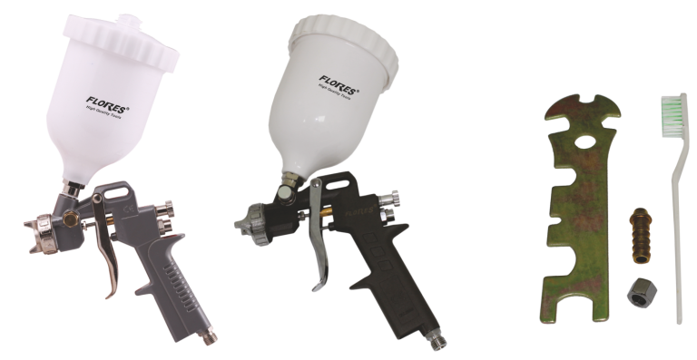 Pistol vopsit cu bazin sus din plastic (NR.990)