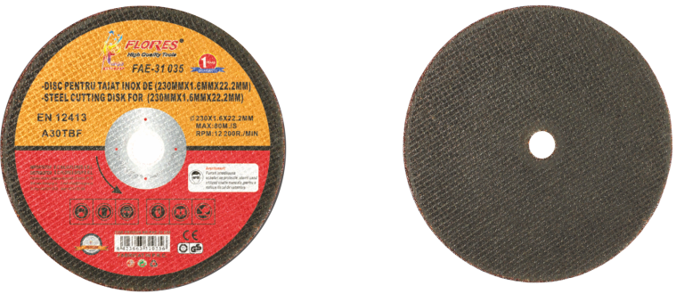 Disc pentru taiat inox (230MMx2MMx22.2MM)