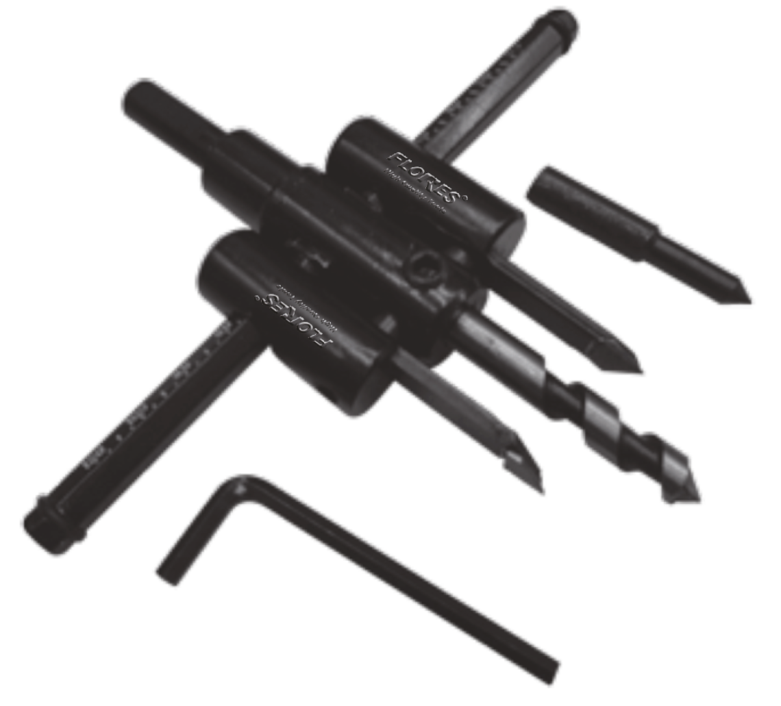 Trusa burghiu reglabil pentru rigips (120MM)