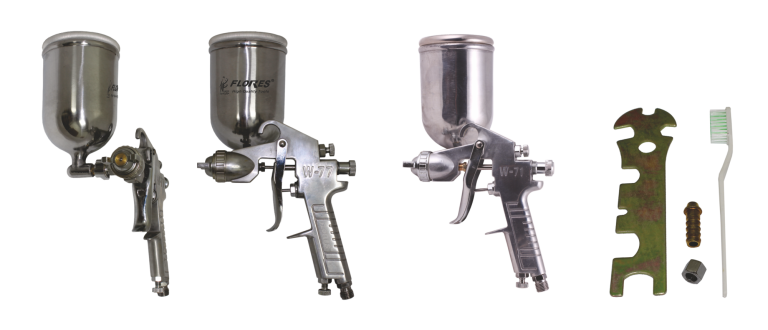 Pistol vopsit cu bazin sus (W-77 G)