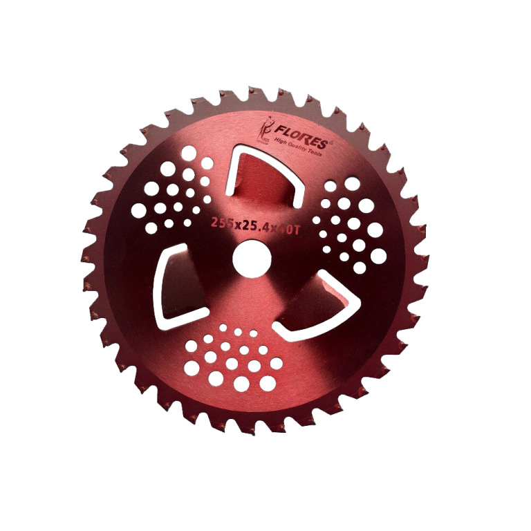Disc taiat iarba bombat pentru motocositoare (255MMx40Tx25.4MM)