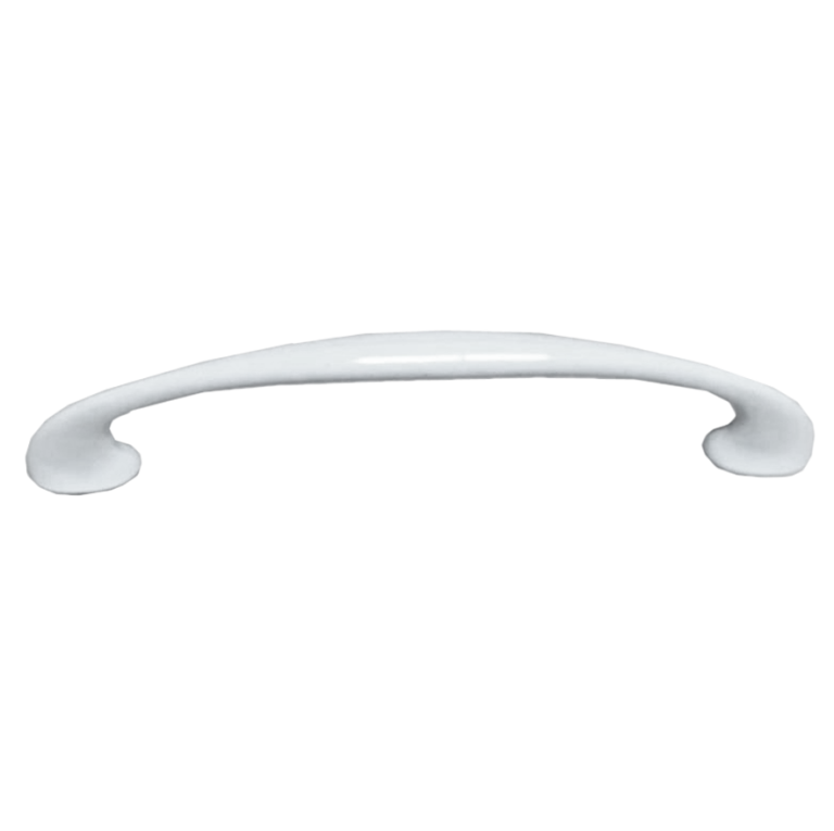 Maner mobila 96MM (subtire cu picior-alb)