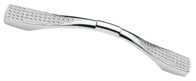 Maner din metal pentru mobila (OZS Nr.1232-128MM-crom)