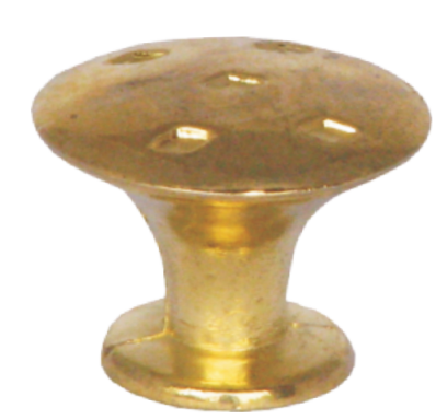 Butoni mobila metal cu romb (galben-NR.2047)