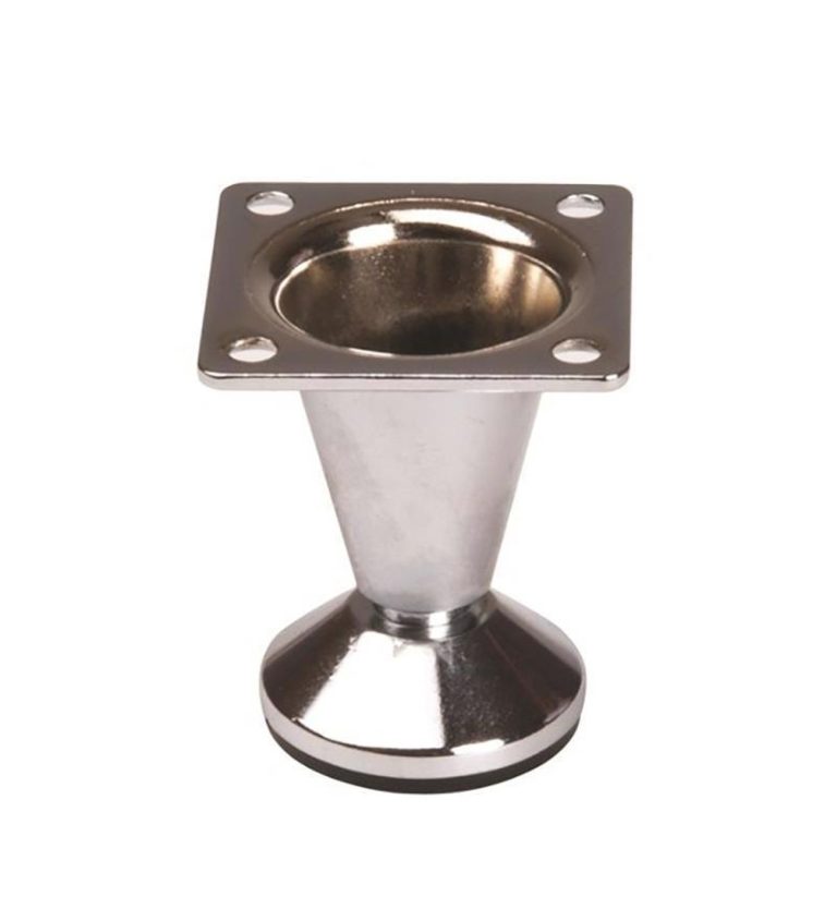 Picior mobila metal crom (Nr.5-NR.7001)