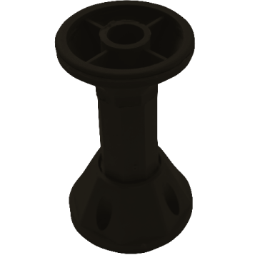 Picior mobila Guler (negru)
