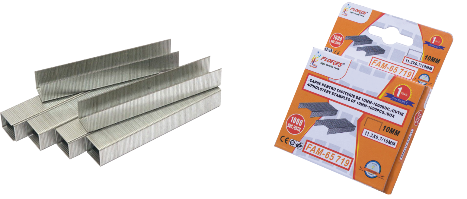 Capse pentru tapiterie-1000buc./cutie (12MM)