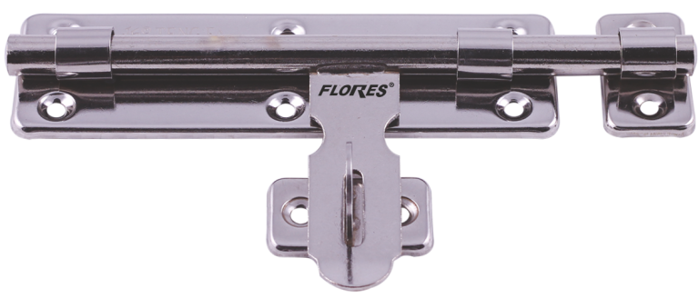 Zavor din inox cu prindere pentru lacat (8'')