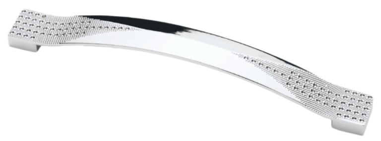 Maner din metal pt mobila (OZS Nr.1229-224MM-crom)