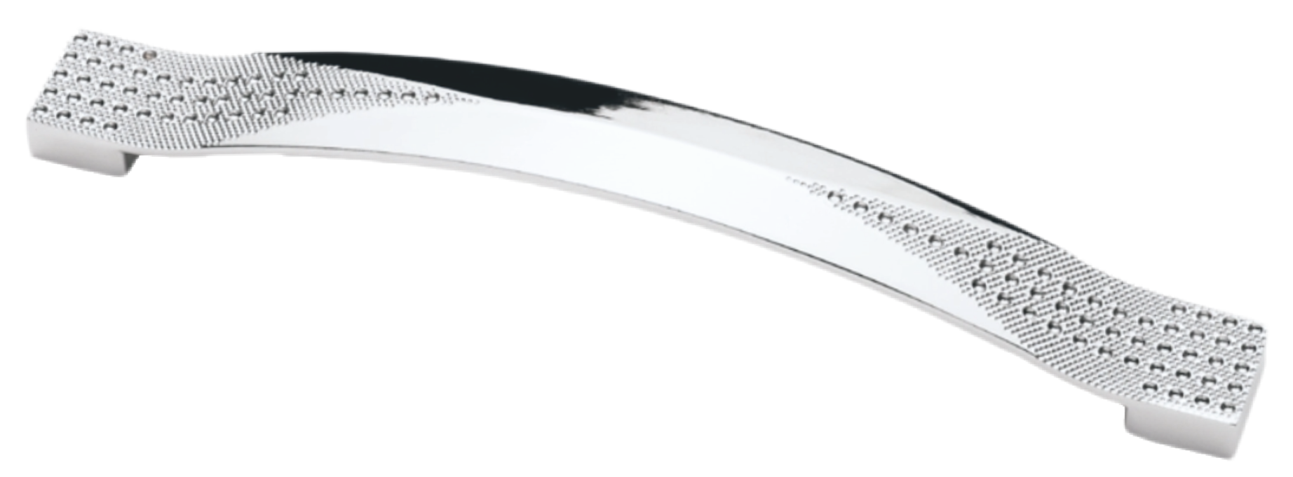 Maner din metal pt mobila (OZS Nr.1229-224MM-crom)