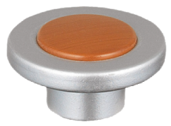 Butoni mobila rotund din plastic (1103-06-cires)