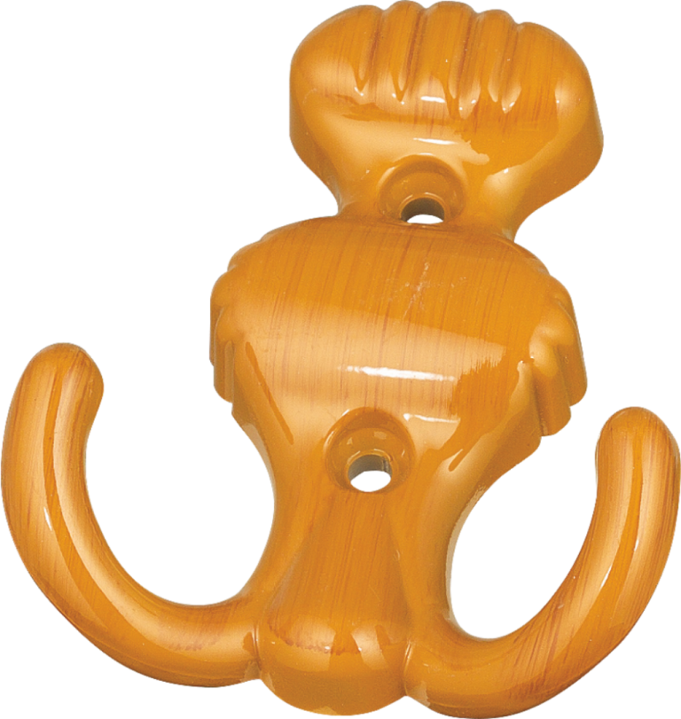 Cuier mijlociu din plastic (3105-01-stejar)