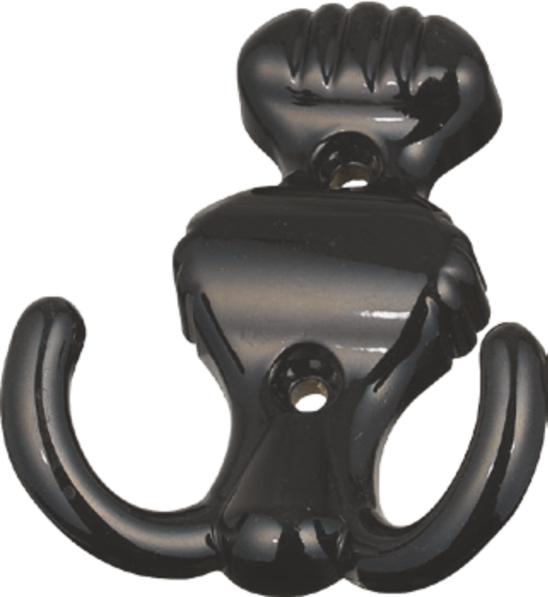 Cuier mijlociu din plastic (3105-08-negru)