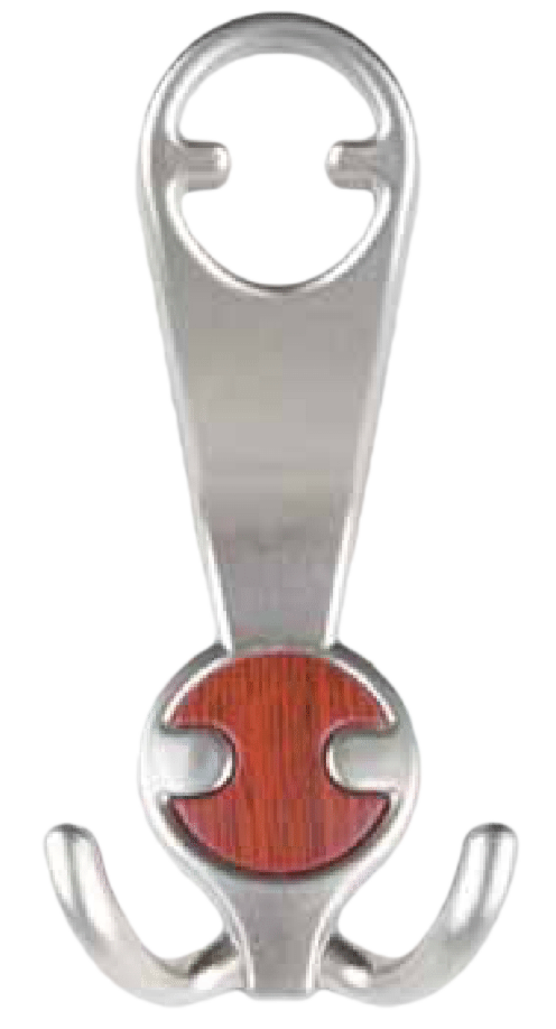 Cuier mare din metal cu plastic OZS Nr.3023 (mahon)