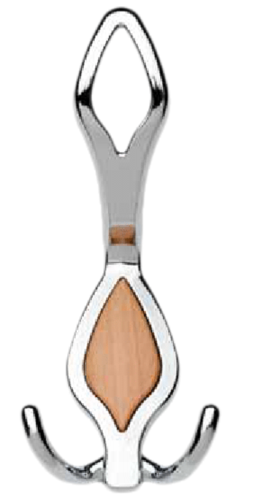 Cuier mare din metal cu plastic OZS Nr.3029 (saten)