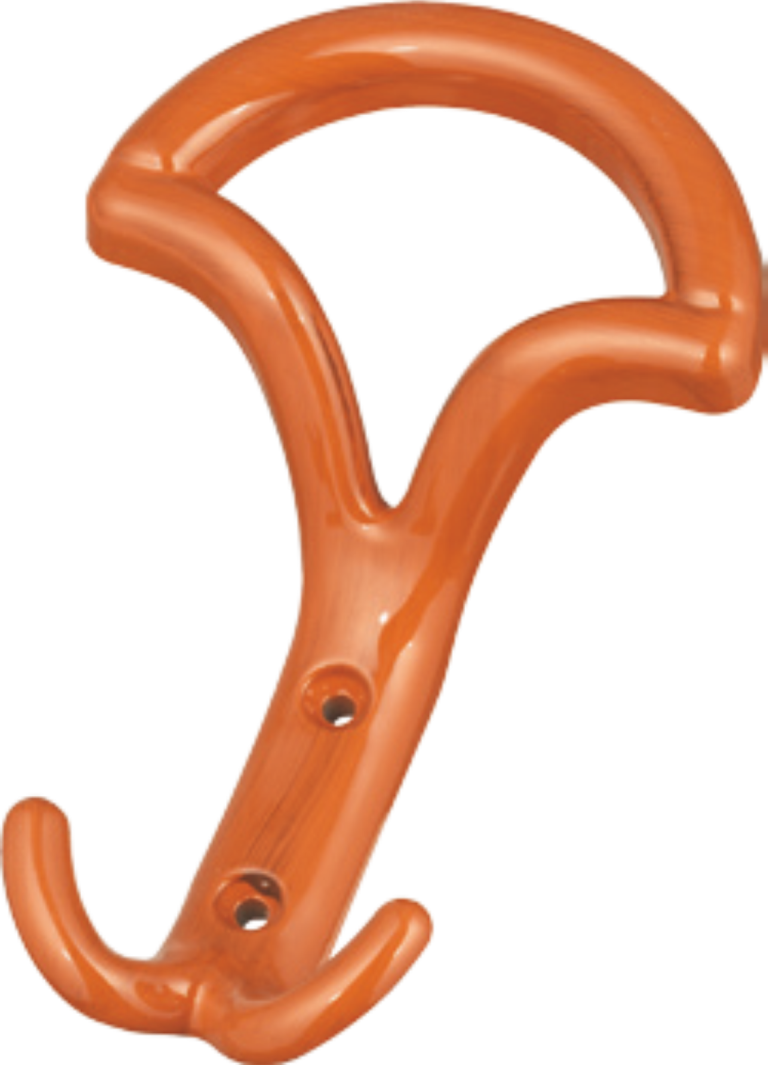 Cuier triunghi mare din plastic (3101-02-par)