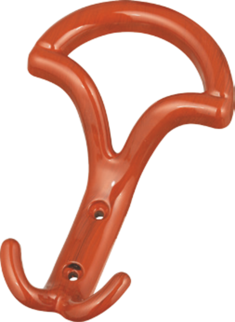 Cuier triunghi mare din plastic (3101-07-alun)