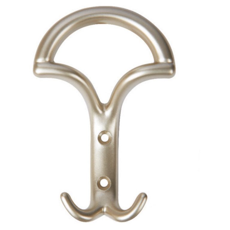 Cuier triunghi mare din plastic (3102-10-saten)