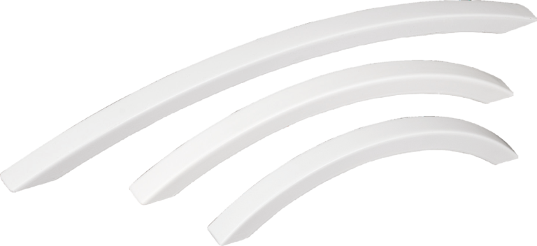 Maner alb din plastic (X3-09-128MM)