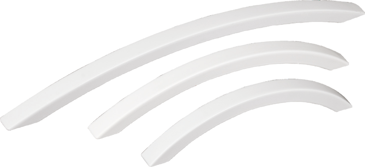 Maner alb din plastic (X3-09-160MM)