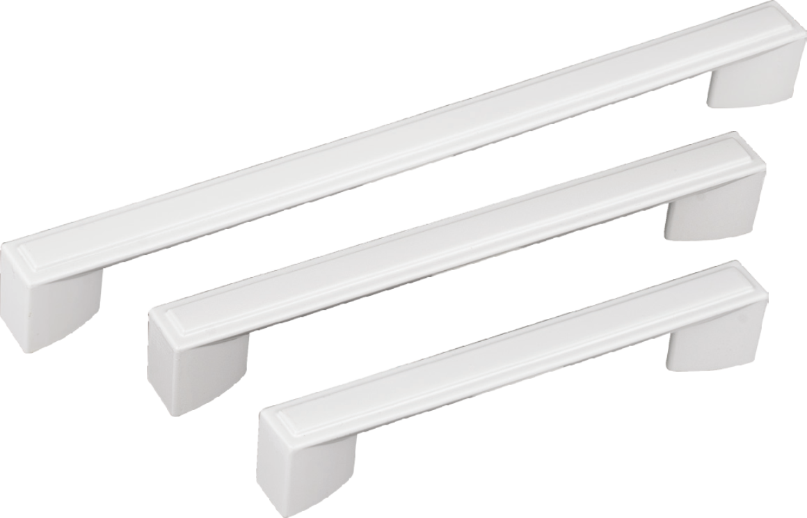 Maner alb din plastic (X4-09-224MM)