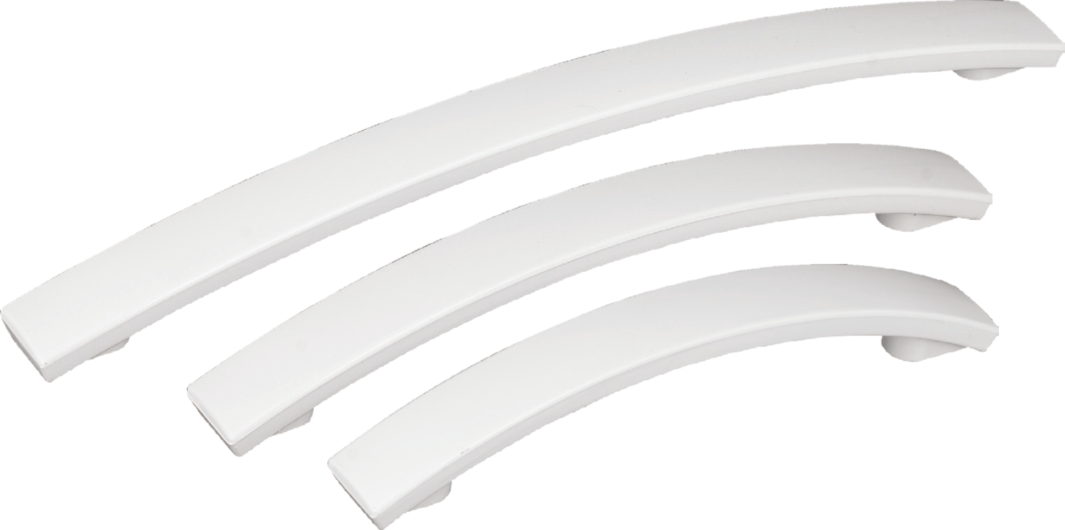 Maner alb din plastic (X5-09-128MM)