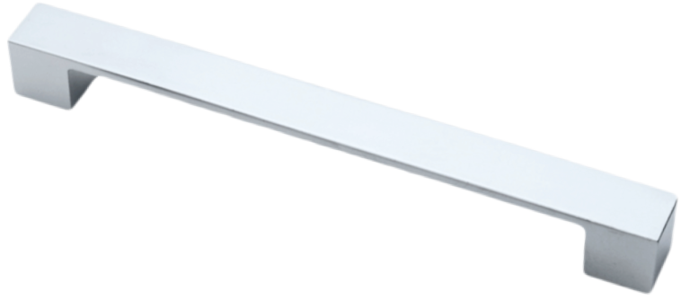 Maner mobila din metal (OZS Nr.1017-128MM-crom)