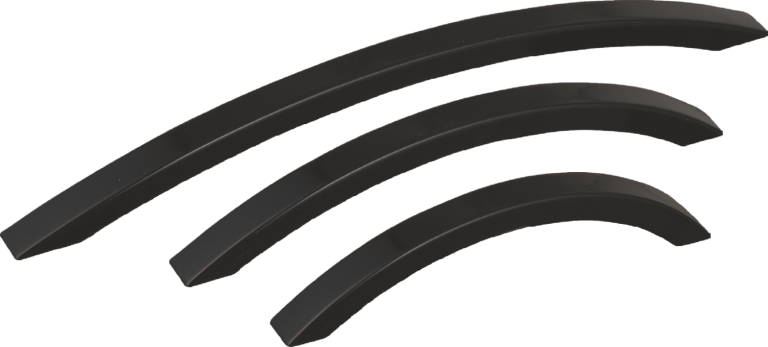 Maner negru din plastic (X3-08-224MM)
